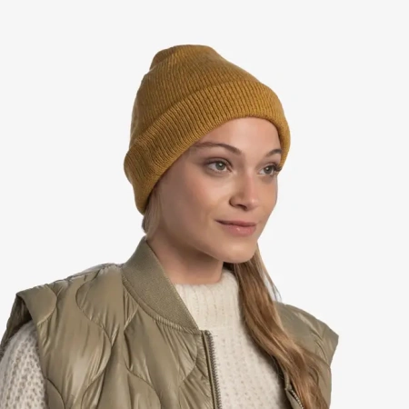 Шапка BUFF Knitted JARN Ocher Шапка BUFF Knitted JARN Ocher