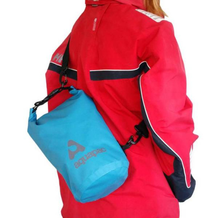 Гермомешок с плечевым ремнем AQUAPAC TrailProof Drybag 7L (Cool Blue)