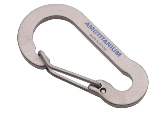 Брелок-карабин AMG TITANIUM Titanium Biner #19