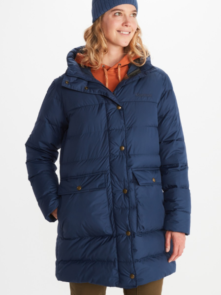 MARMOT пальто Strollbridge Parka жен. (S, arctic navy)