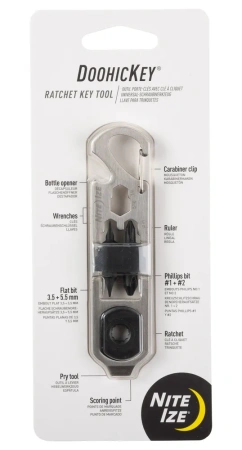 Карманный инструмент DoohicKey Ratchet Tool Nite Ize