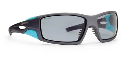 Очки DEMON DOME Photohromic cat 2-4 DPOL Polarized matt grey light blue