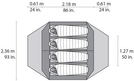 Палатка MSR Papa Hubba NX Палатка MSR Papa Hubba NX