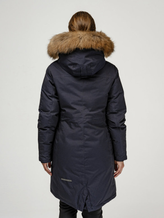 Пуховая женская куртка LAPLANGER Парка (опушка чернобурка)