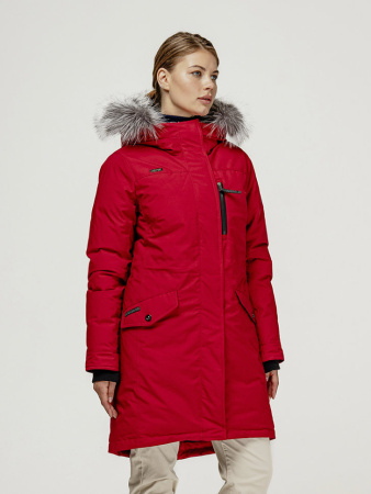 Женская пуховая куртка LAPLANGER Парка (опушка енот)