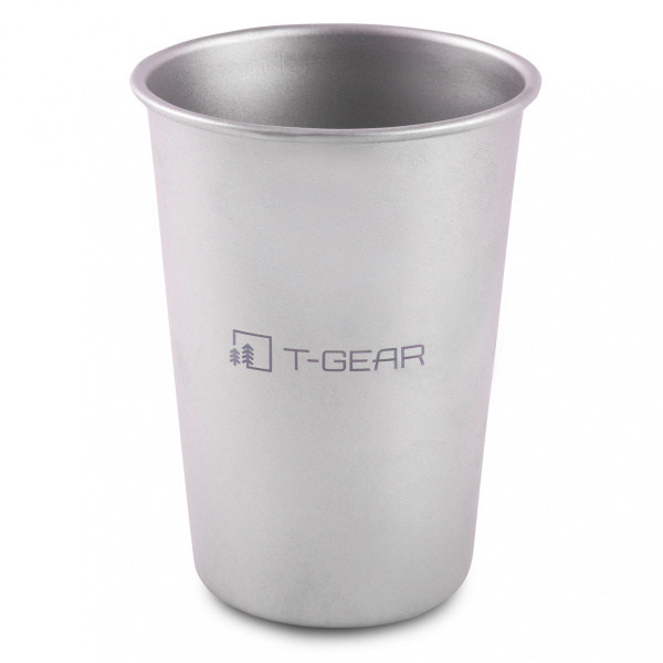 Титановый cтакан T-Gear Titanium Beer Cup 300