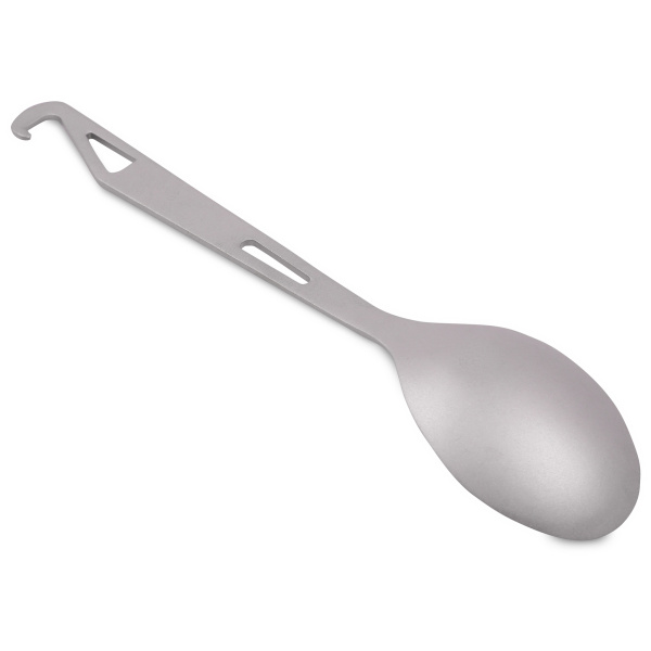 Титановая ложка с крючком T-Gear Titanium Hooked Spoon Matt