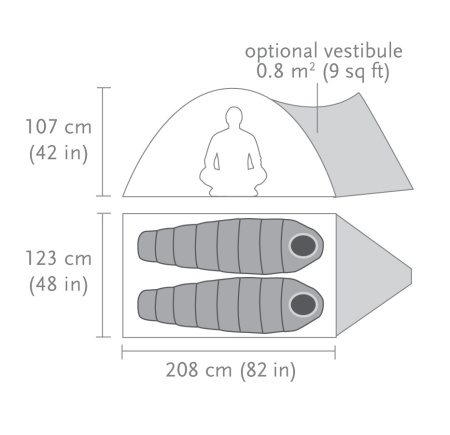 Палатка BLACK DIAMOND FIRSTLIGHT