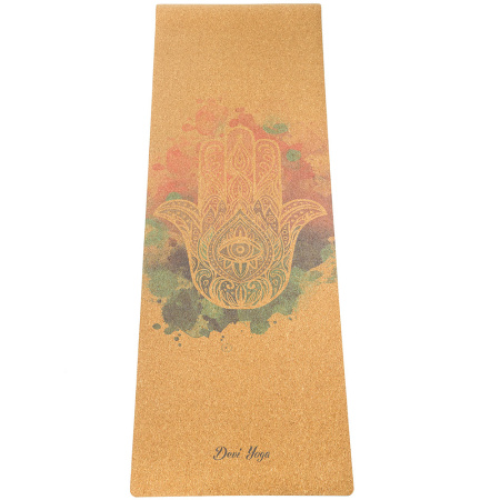 Пробковый коврик Devi Yoga Hamsa