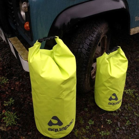 Гермомешок с плечевым ремнем AQUAPAC TrailProof Drybag 70L (Acid Green)