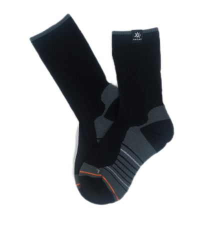 KAILAS носки Mid Cut Trekking Wool жен. (M, чёрный)