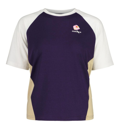 Maloja футболка DambelM жен. (M, dark grape multi)