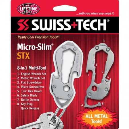 Мультиинструмент SwissTech Micro-Slim STX