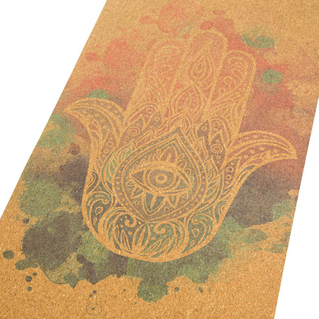 Пробковый коврик Devi Yoga Hamsa