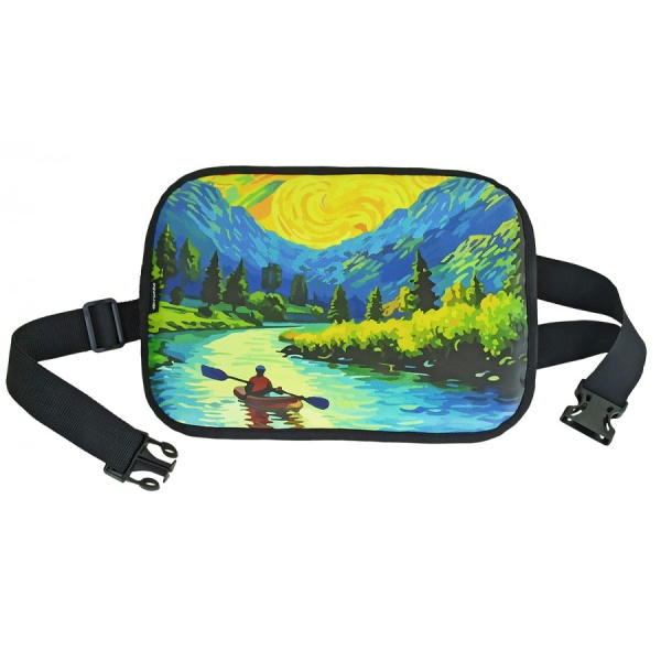 Сидушка окантованная TERRA с принтом 