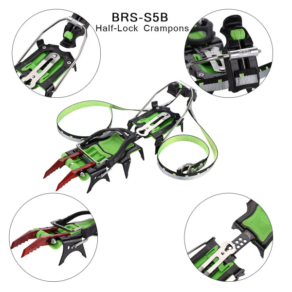 Альпинистские кошки BRS Tech Semi-Auto 