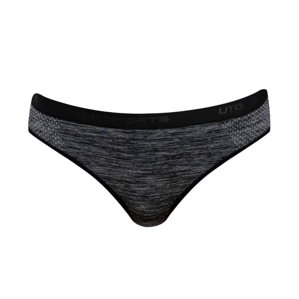 UTO трусы Perfomance Briefs (2шт) жен. (M, black/grey)