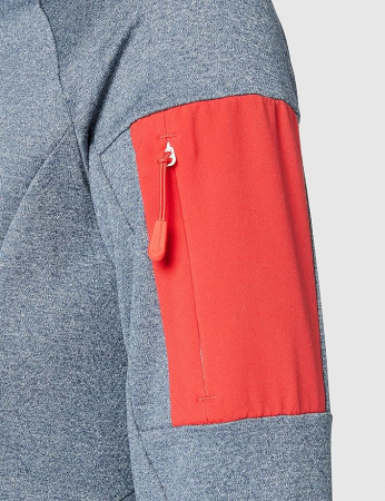 Тонкая флисовая куртка JACK WOLFSKIN MILFORD HOODED