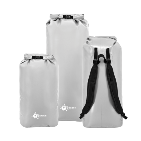 BTrace гермомешок с лямками DryBag 80л (серый)