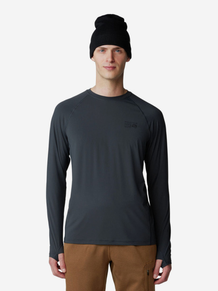 MHW футболка Crater Lake Long Sleeve Crew муж. (S, темно-синий)