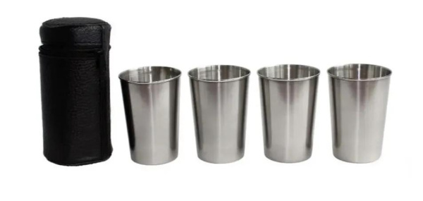 Набор стаканов "Дружба" в чехле (4 шт.), 170 мл