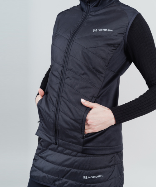 Nordski жилет Hybrid жен. (36-XS, black)