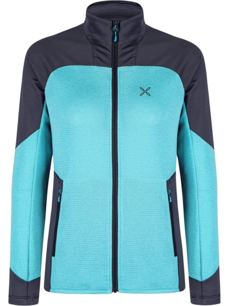 MONTURA куртка RISE MAGLIA жен. (XS, turquoise/graphit blue)
