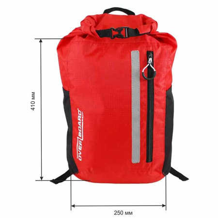 OverBoard рюкзак - Waterproof Packaway Backpack 20L  (red)