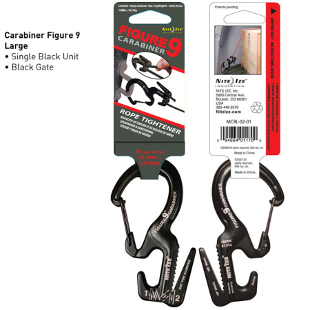 Крепление для веревки Figure 9 с карабином Large