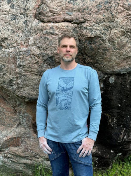 Мужской лонгслив Birds and Blokes FLOW