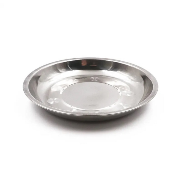 Стальная тарелка "Дружба", 19 см
