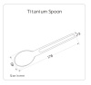 Ложка GORAA TITANIUM Ложка GORAA TITANIUM
