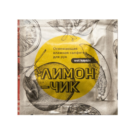 Освежающая влажная салфетка Кронидов