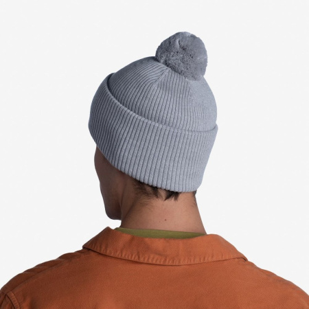 Шапка BUFF Knitted Hat Tim Light Grey