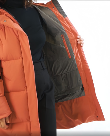 Женское зимнее пуховое пальто LAPLANGER Марго (опушка енот)