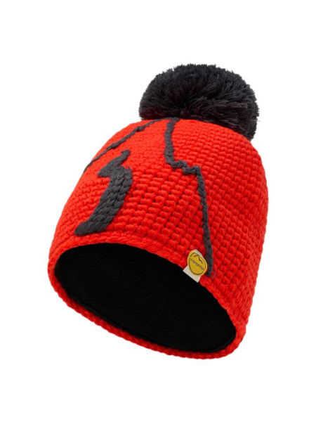 La Sportiva шапка Dorado Beanie  (S, cherry tomato/carbon)