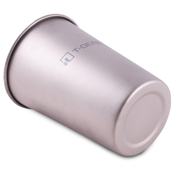 Титановый cтакан T-Gear Titanium Beer Cup 300