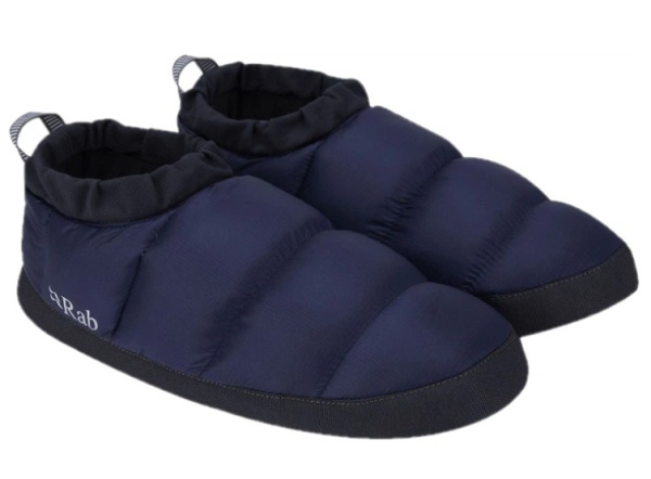 Rab тапки пуховые Down Hut Slippers (M, темно-синий)