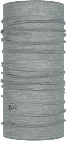 Бандана BUFF LightWeight Merino wool Solid Light Grey