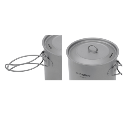 Титановый котелок Snow Line Titanium Cookware 1250 мл