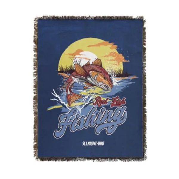 Плед AllRight-Bro, Red Fishing 180x230
