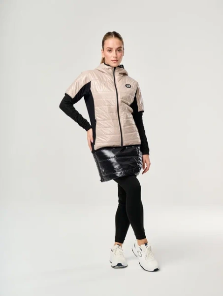 DE жилет Красная поляна жен. (S, бежевый)