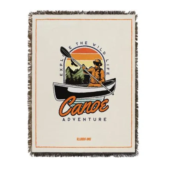 Плед AllRight-Bro, Vitage Canoe 130x180