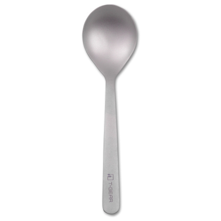 Большая титановая ложка T-Gear Titanium Big Spoon Polished