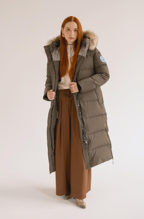 Женское пуховое пальто LAPLANGER Эстери (опушка енот)
