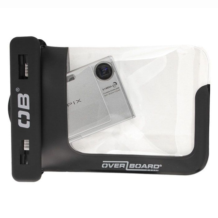 OverBoard чехол Waterproof Camera Case водонепроницаемый (длина 130 мм, ширина 115 мм, черный)