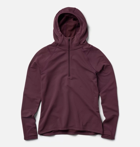 Женский джемпер Mountain Hardwear Crater Lake Heavyweight Half Zip Hoody Женский джемпер Mountain Hardwear Crater Lake Heavyweight Half Zip Hoody