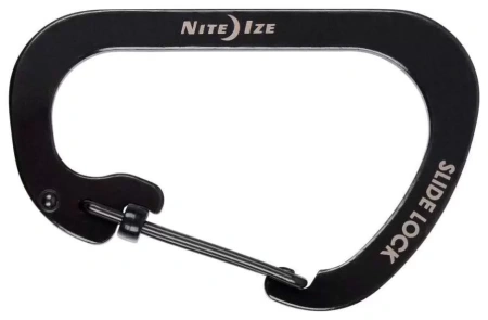 Карабин стальной с блокировкой Nite Ize SlideLock #4