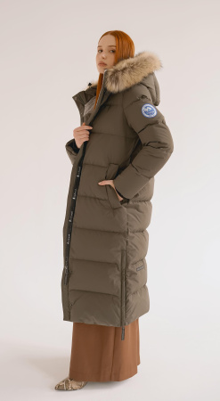 Женское пуховое пальто LAPLANGER Эстери (опушка енот)