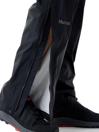 Мужские мембранные брюки самосбросы Marmot Precip Eco Full Zip Long (удлиненные)